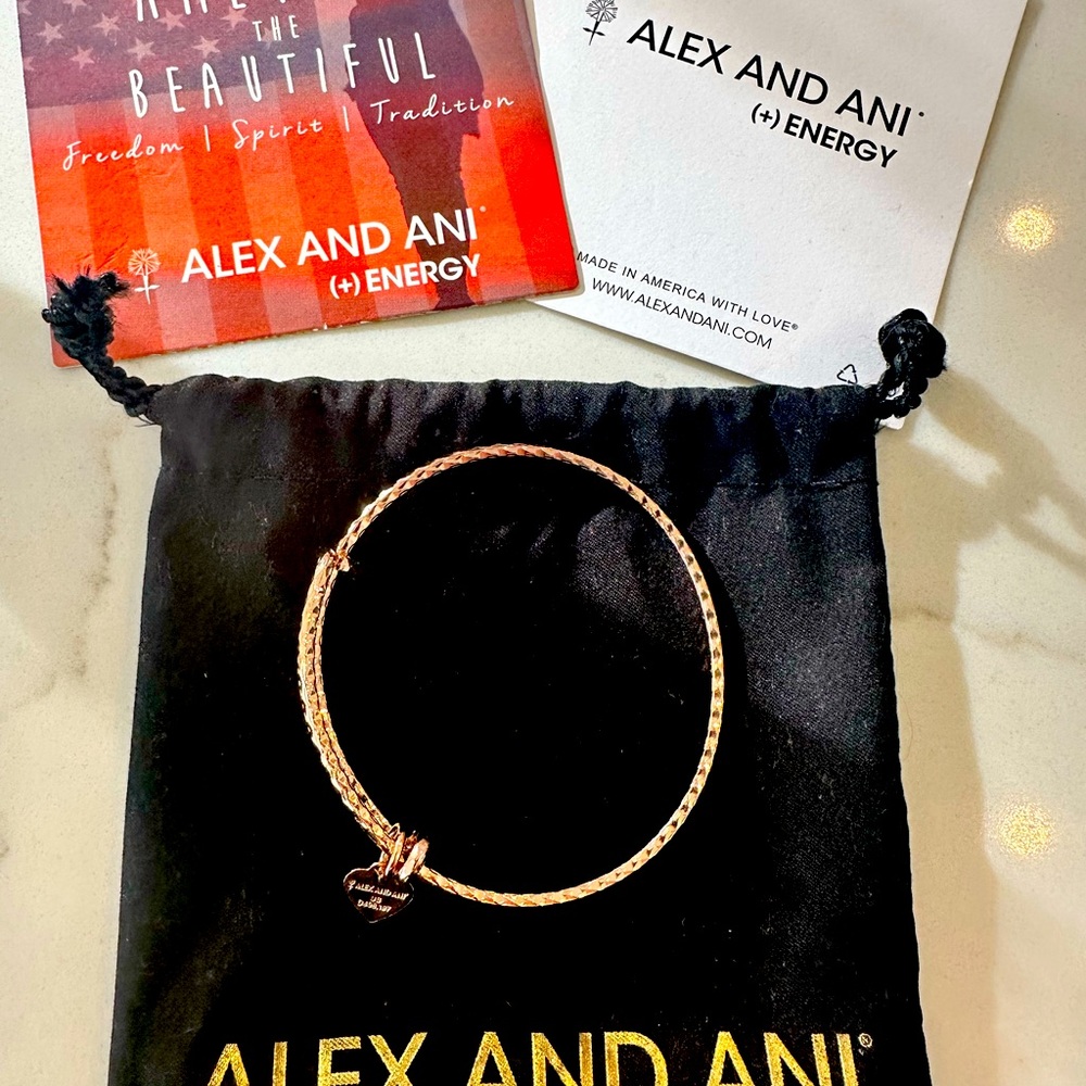 Alex & Ani Alex America the Beautiful Collection Adjustable Bangle Bracelet